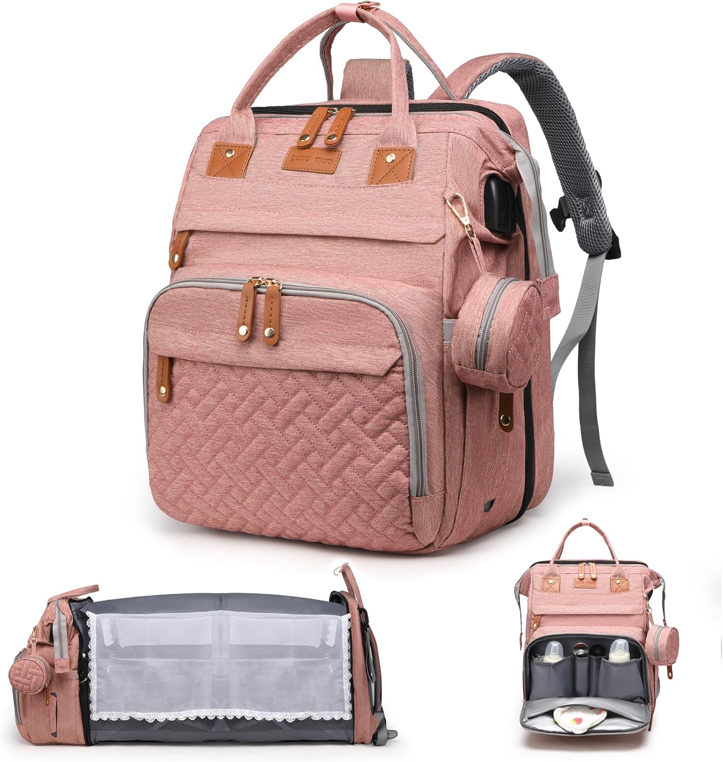 Diaper Backpack with Changing Table -Special Offer